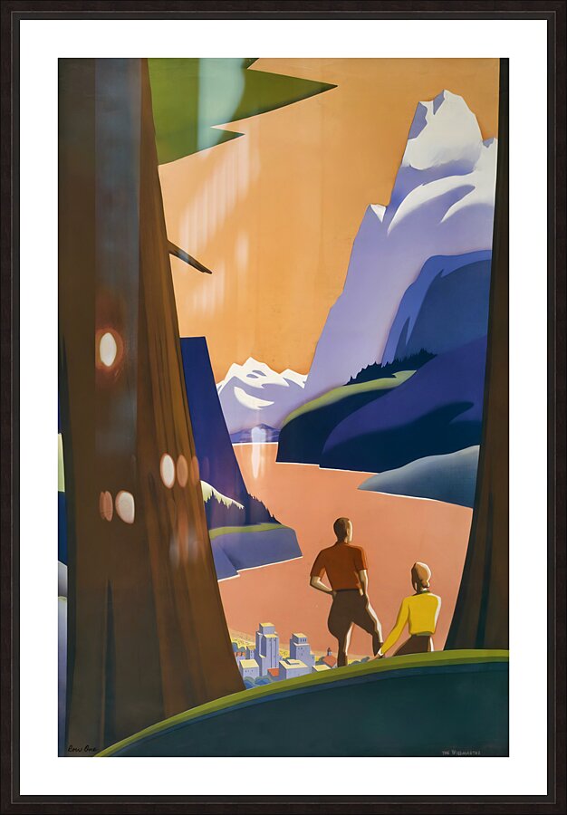 pacific north west art the willmarths Picture Frame print