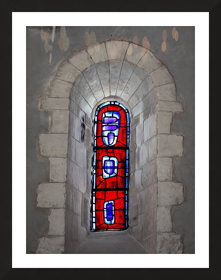 Saint-Valery Church of Varengeville Picture Frame print
