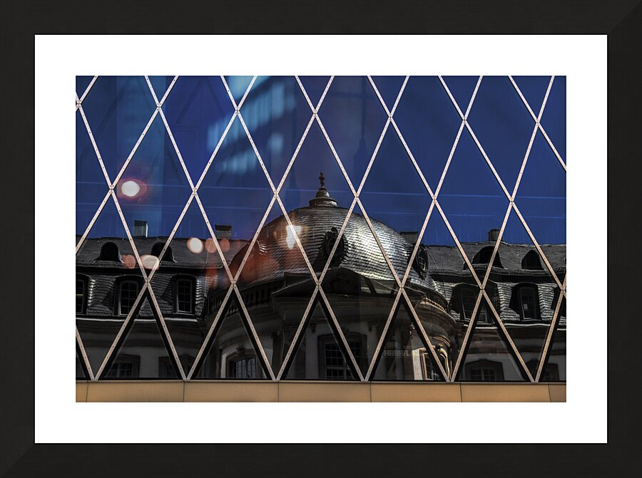 Frankfurt Germany  Palais Thurn Picture Frame print