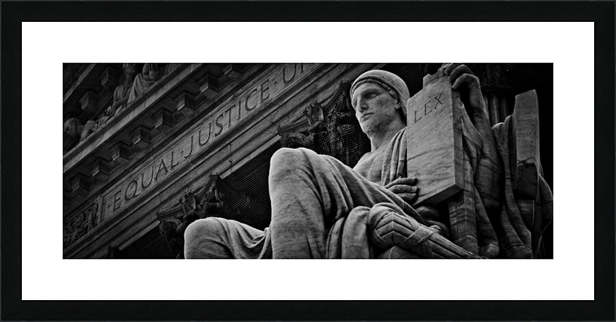 supreme court capstone  panoramic 1257 Equal 13k. Picture Frame print