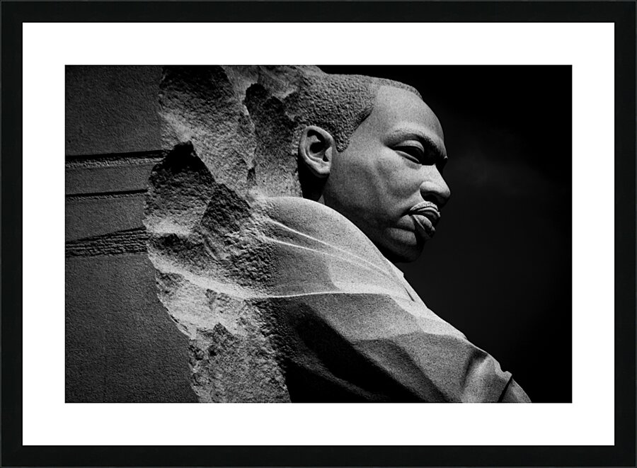 mlk jr memorial  horizontal 2306 Dream 13k Picture Frame print