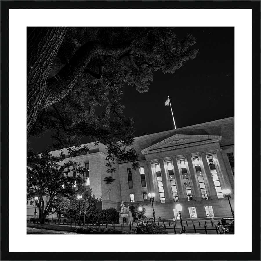 rayburn house office building  square 2521 Raybur Picture Frame print