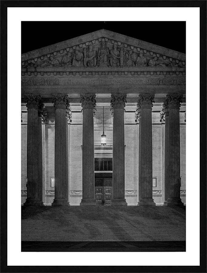 scouts at night  vertical 2111 Supreme 13k Picture Frame print