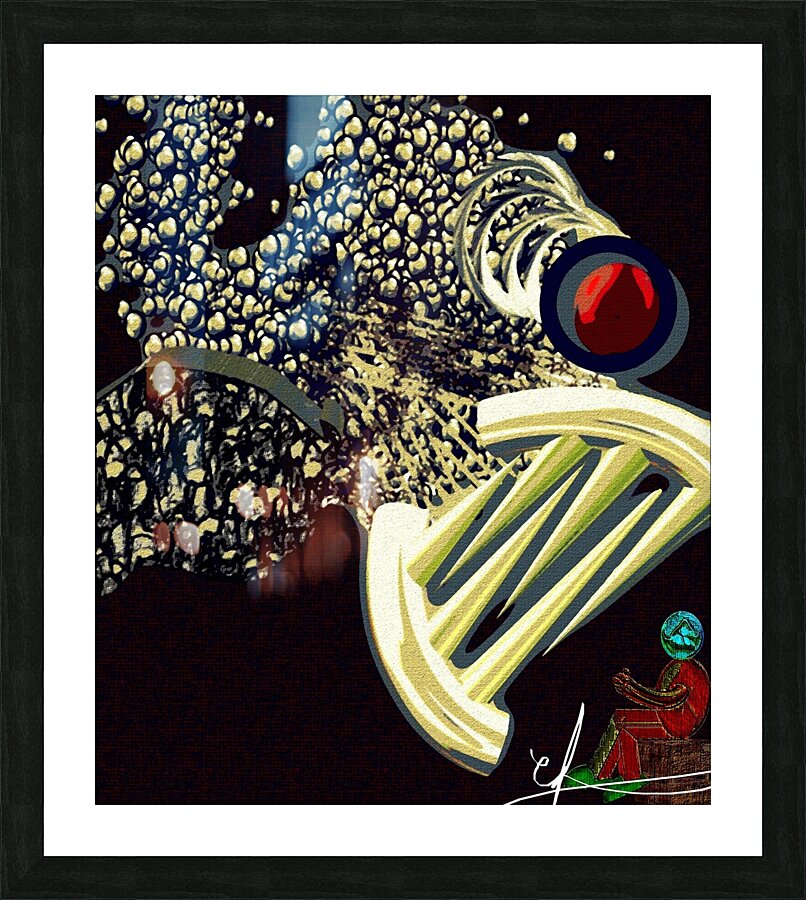 Thumbs That Twiddle Picture Frame print