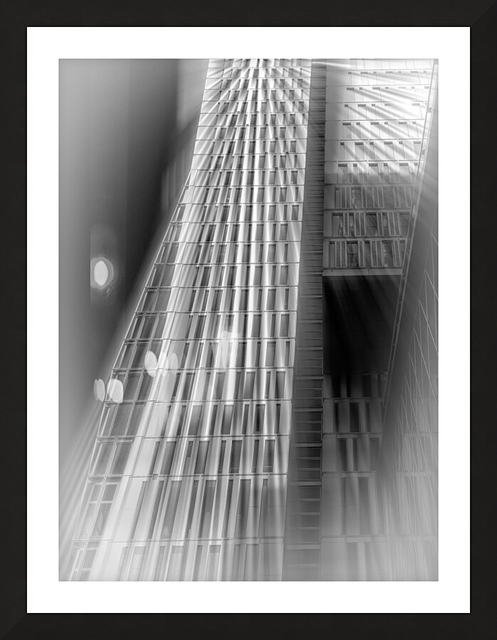 Thurn and Taxis Square Skyscraper Picture Frame print