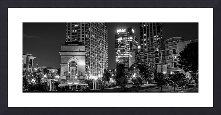 atlantic station  panoramic 3130 Station 13k Picture Frame print