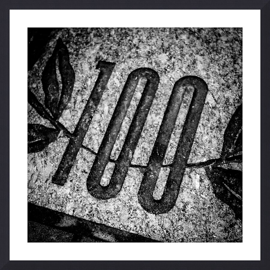 atlanta centennial 100  square 3124 OneHundred 13 Picture Frame print
