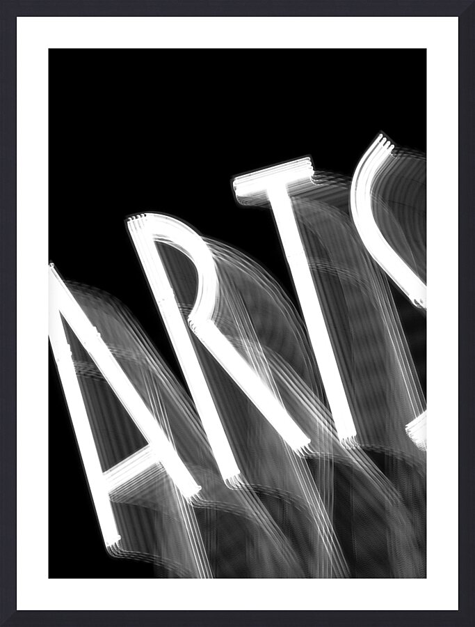 arts bank sign  vertical 450 Artsbank 13k Picture Frame print