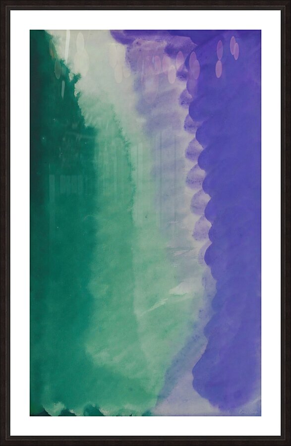 karl wiener 1923 color studies Picture Frame print