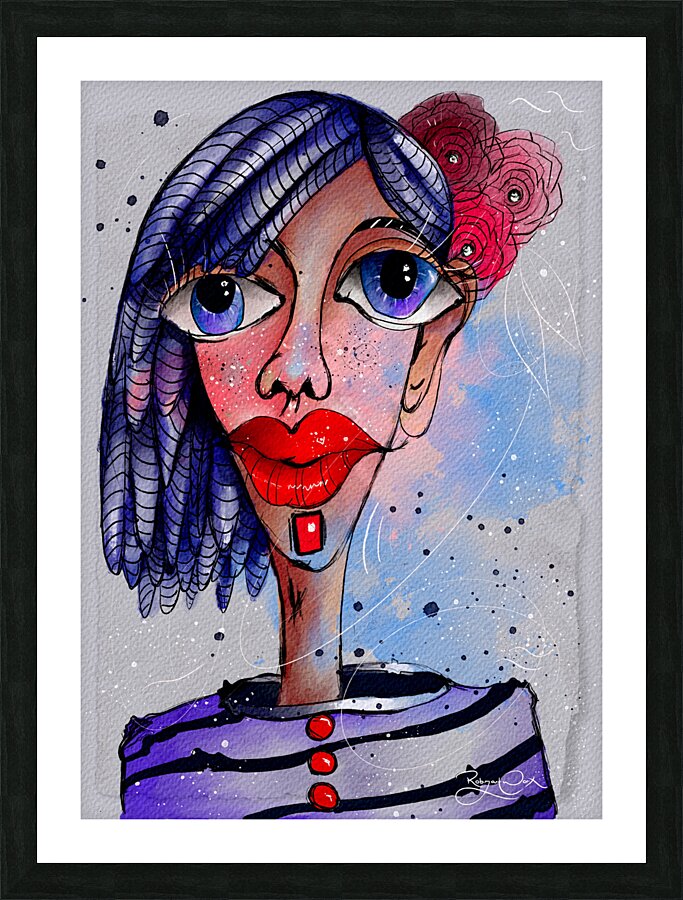 VioletBudd Picture Frame print