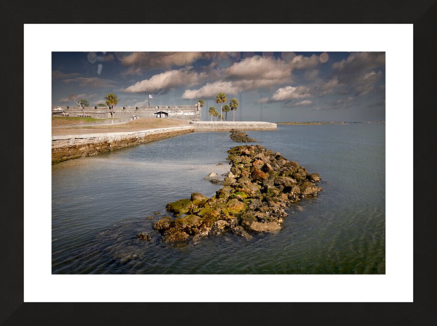 St. Augustine  Fort Florida Walls Picture Frame print
