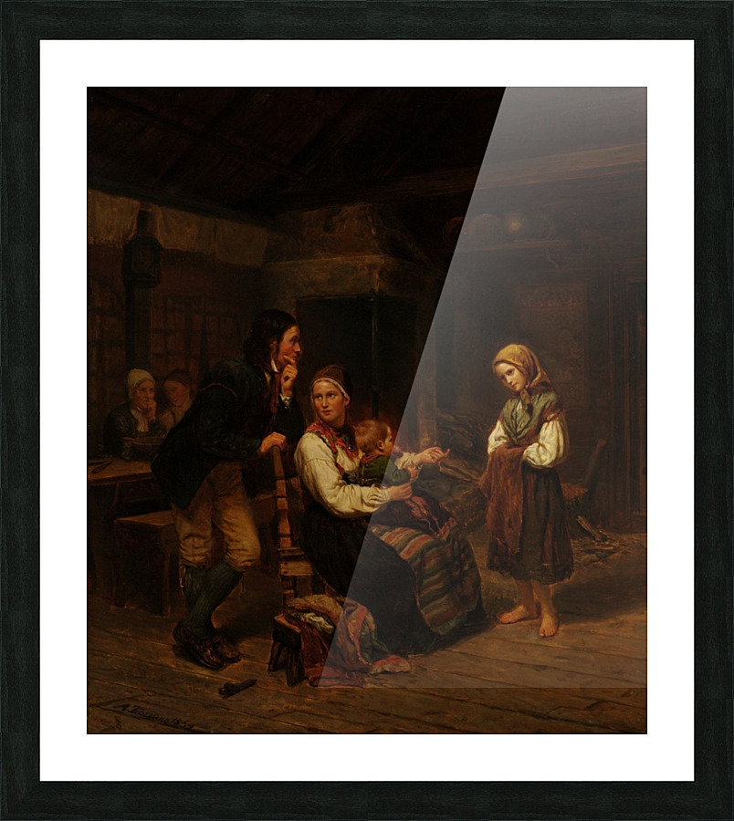 Den foreldrelose Picture Frame print