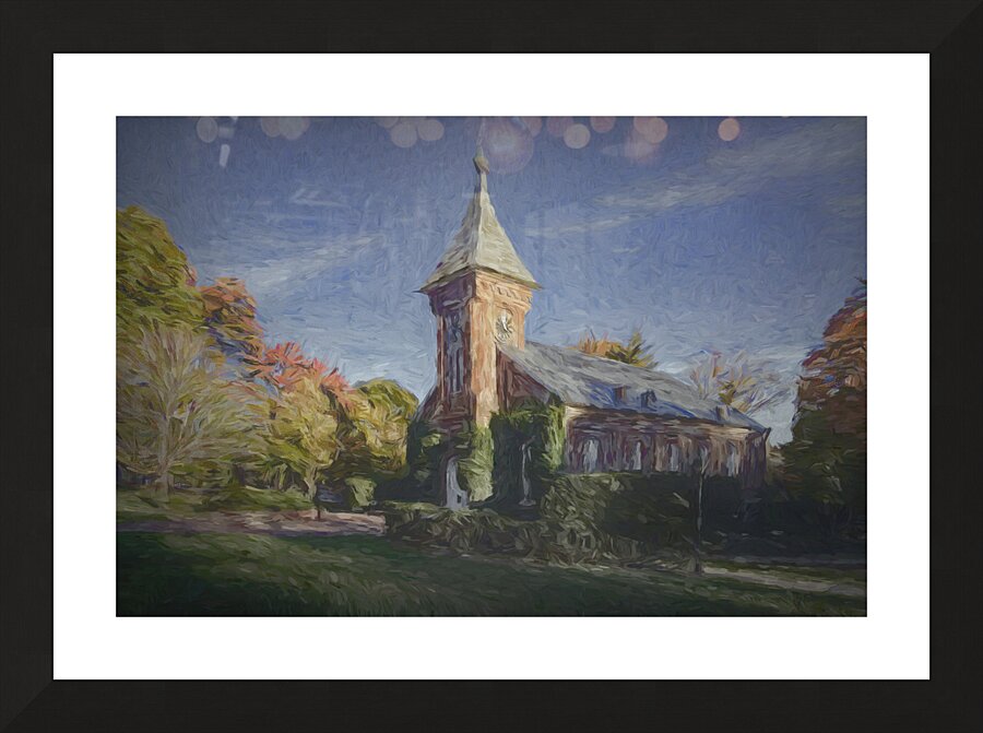 Washington and Lee University Chapel  Framed Print Print