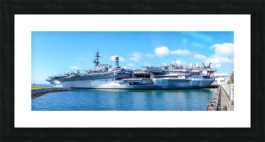 Legacy of Valor: Discover the Brilliance of USS Midway Picture Frame print