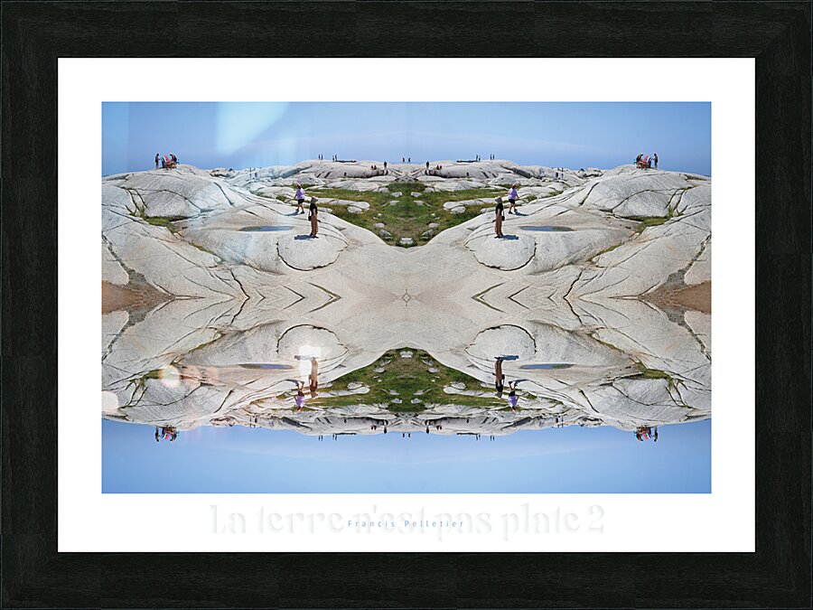 LA TERRE N EST PAS PLATE 2 Picture Frame print