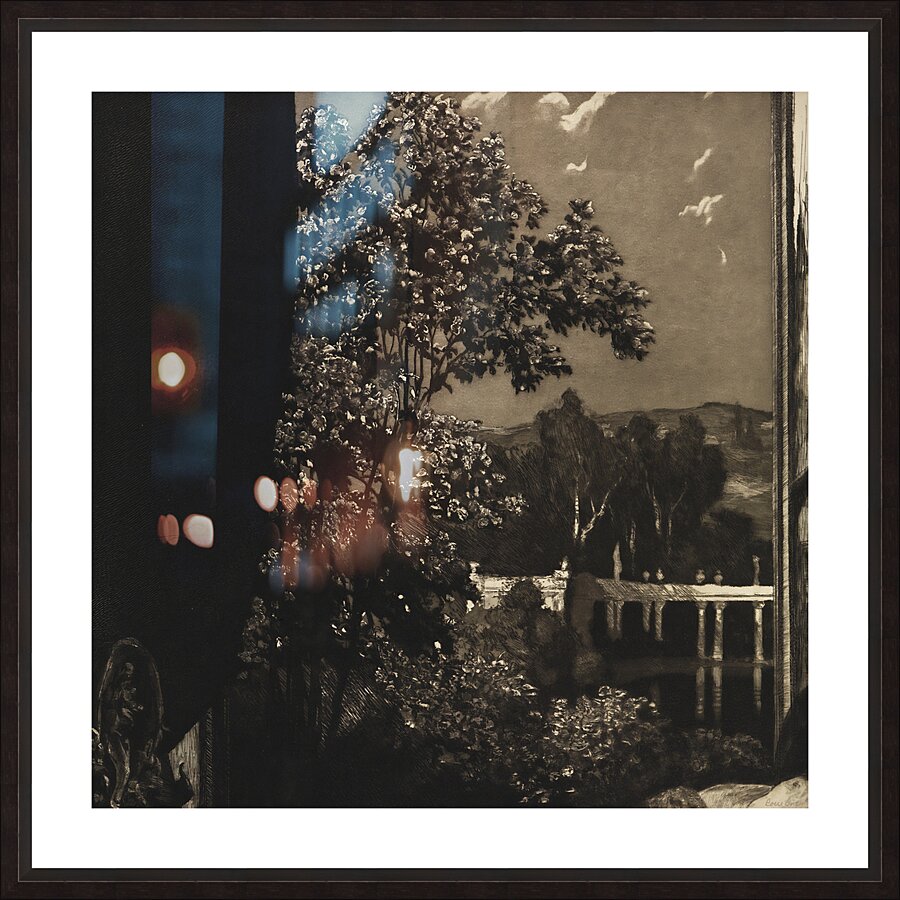 Night Picture Frame print