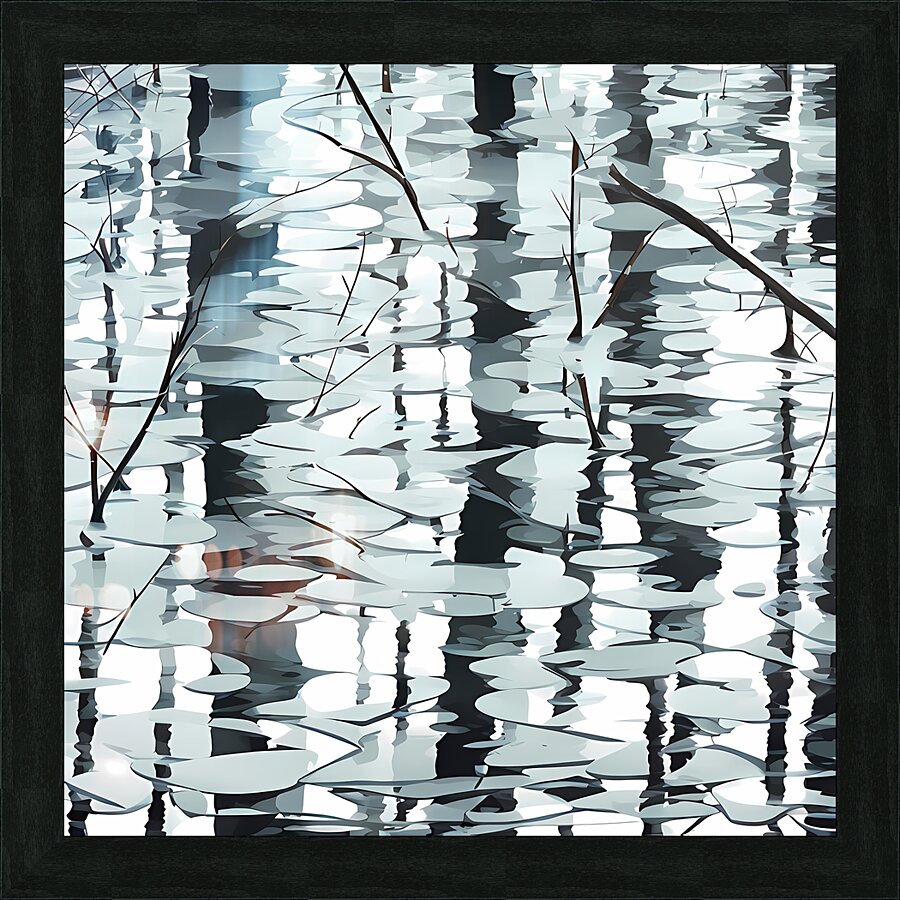 Birch Reflection Picture Frame Printing