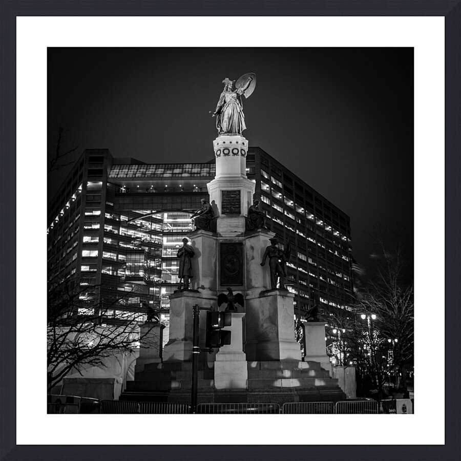 michigan soldiers sailors monument campus martius 1708869893.6419 Picture Frame print