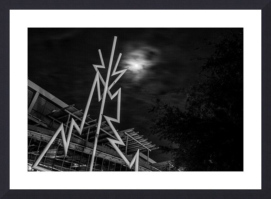tampa bay lightning bolts  horizontal 1101 Bolts Picture Frame print