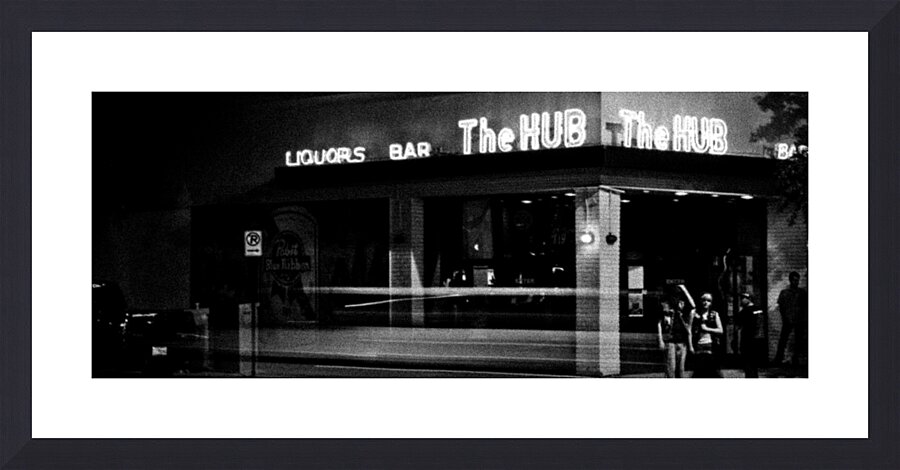 the hub downtown tampa  panoramic 1112 Hub 13k.jp Picture Frame print