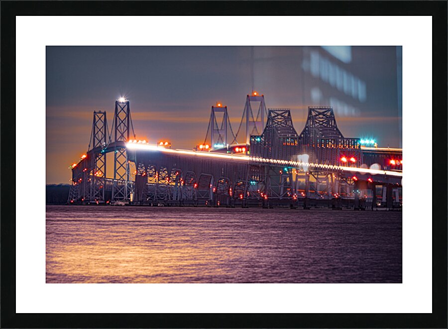 Dawn Chesapeake Picture Frame print
