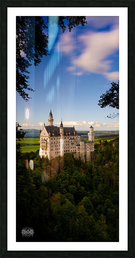 Magic Mushroom Kingdom Picture Frame print