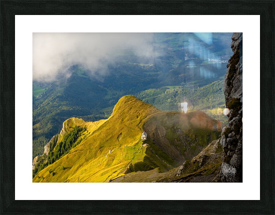 Dragons Eye View Picture Frame print