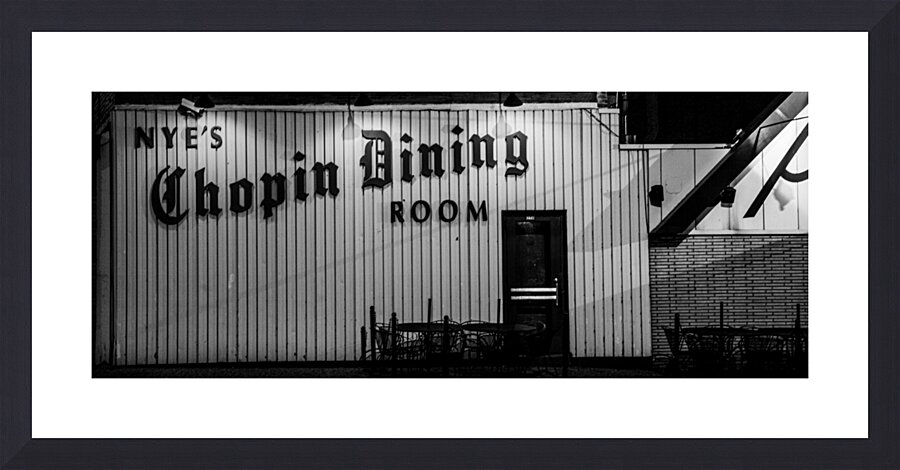 chopin dining room  panoramic 1692 Chopin 13k Picture Frame print