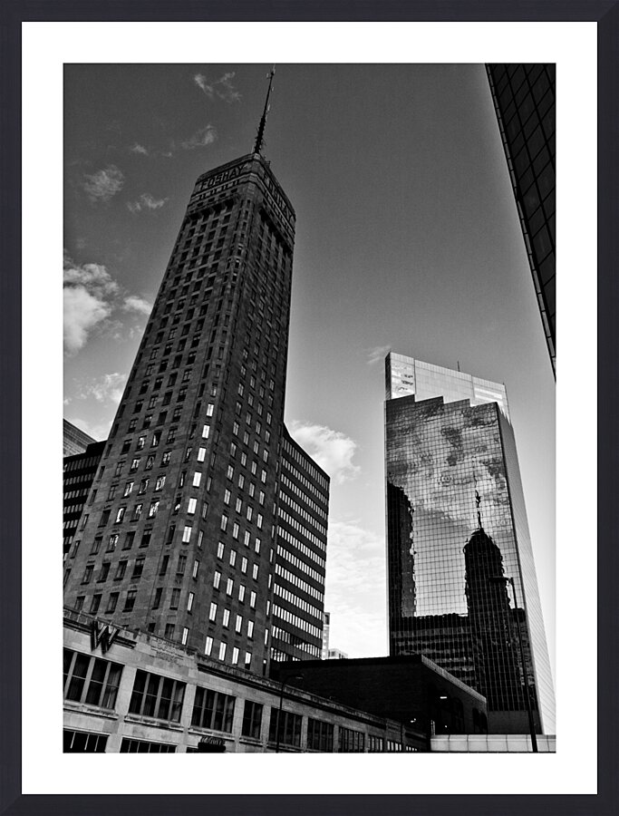 foshay building downtown minneapolis  vertical 17 Picture Frame print