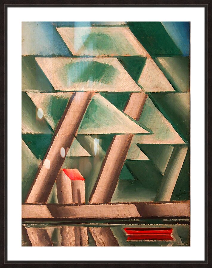 u vody 1916 josef capek Picture Frame print