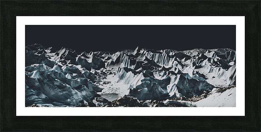 Moonscape Picture Frame print