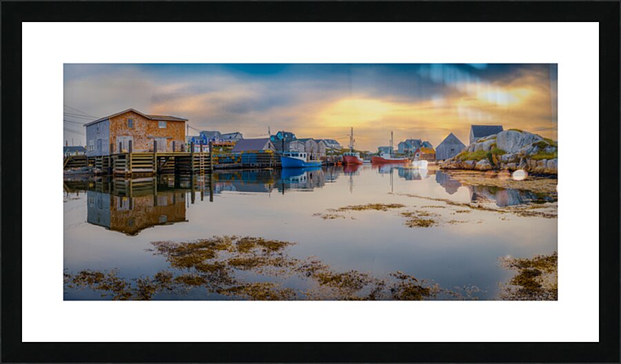 Peggy Sunrise Picture Frame print