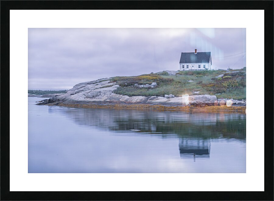 Lonely Cabin Picture Frame print