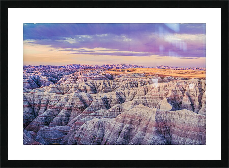 Badlands Morning Picture Frame print