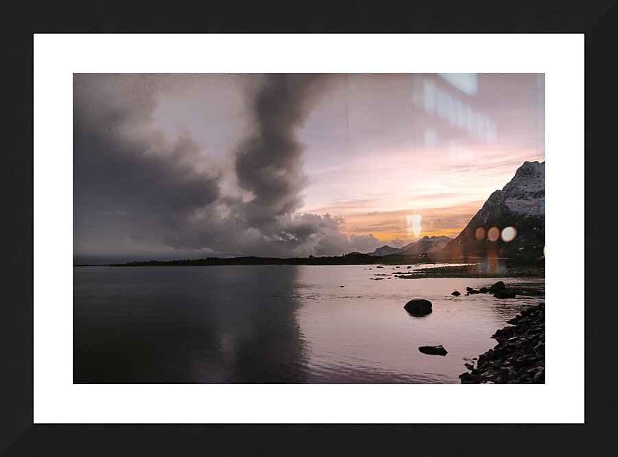 Sunsets in the Arctic Picture Frame print