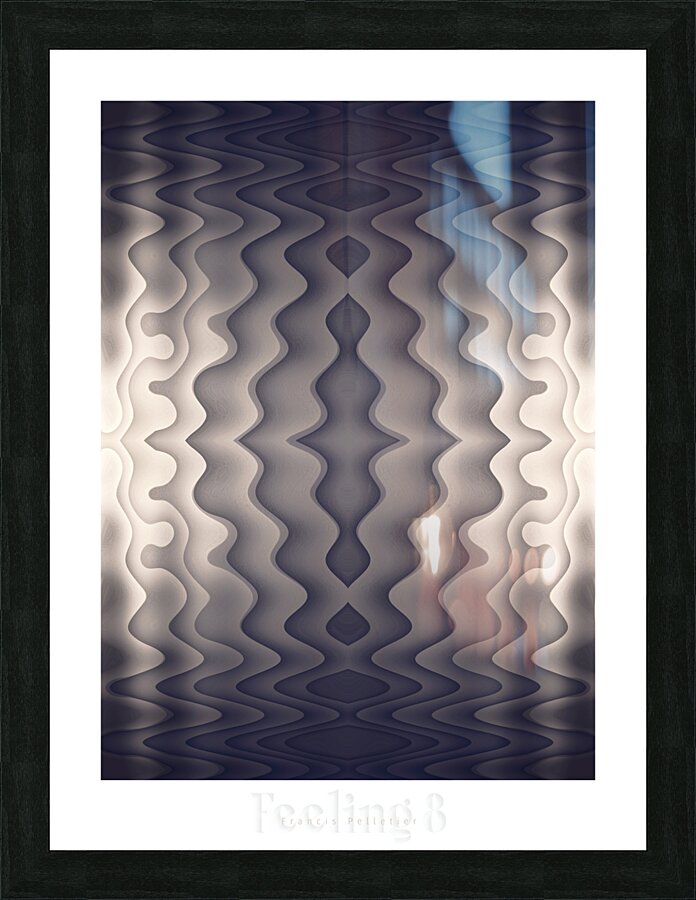 FEELING 8 Picture Frame print