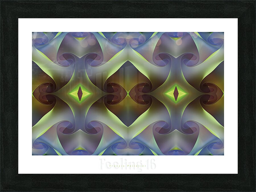 FEELING 16 Picture Frame print