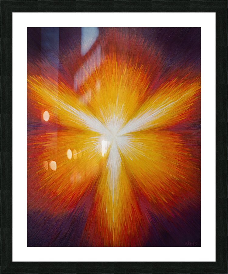 Breakthrough Picture Frame print