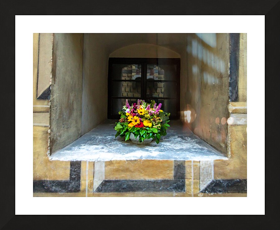 Rothenburg ob der Tauber Window Picture Frame print