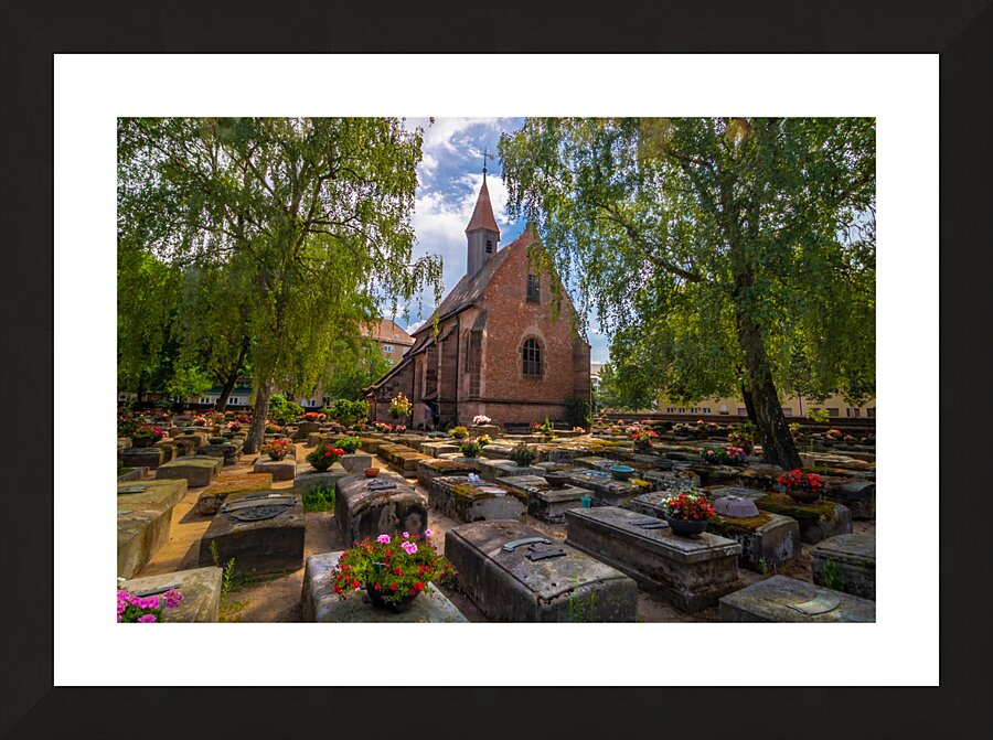 Nuremberg St. Johns Church Picture Frame print