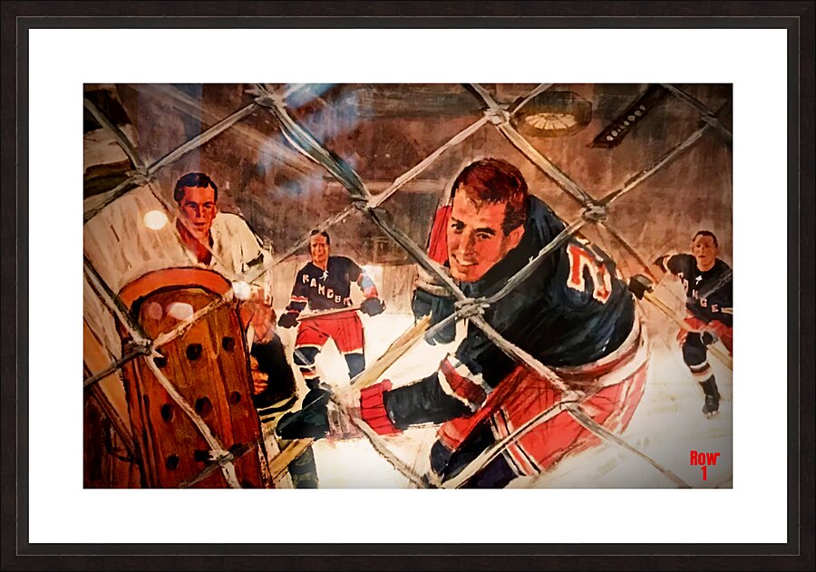 1960s new york rangers remix  Picture Frame print