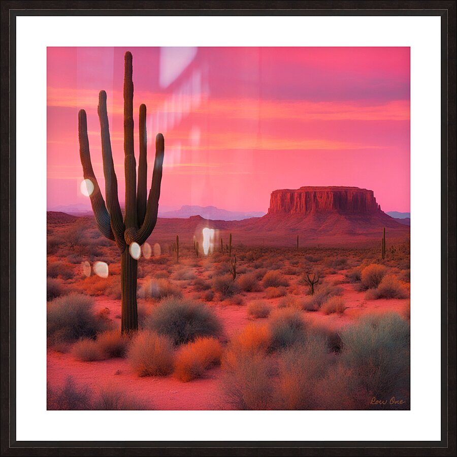 american landscapes southwest desert art Picture Frame print
