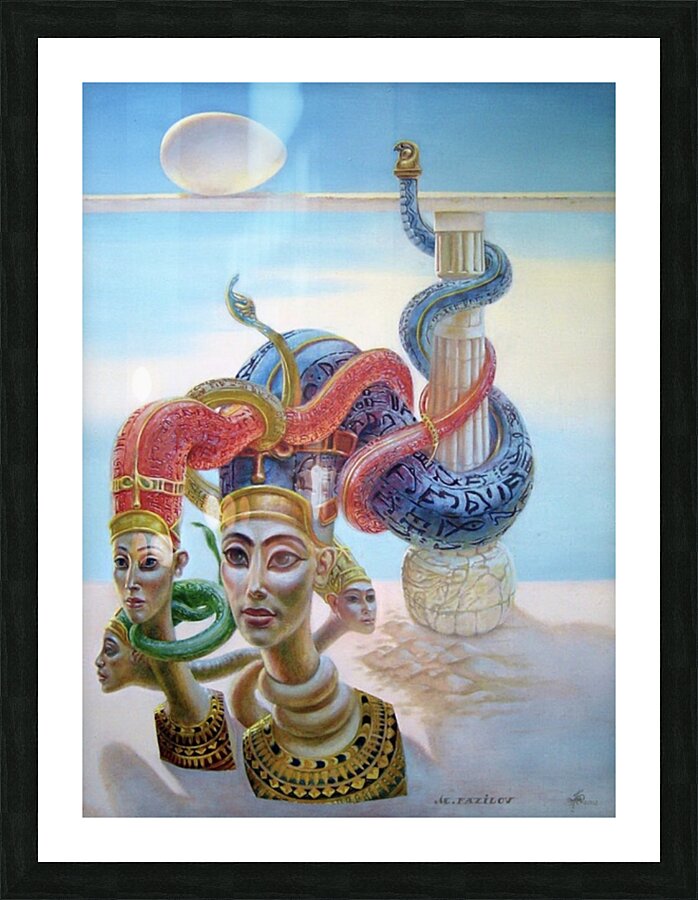 Nefertity Picture Frame Printing