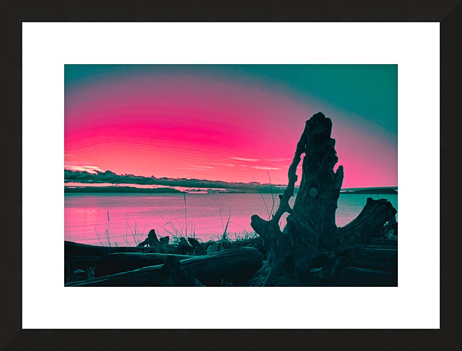 Sunrise At Goose Spit Park Picture Frame print