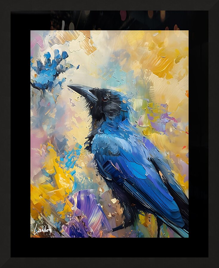The Bird 2 Picture Frame print
