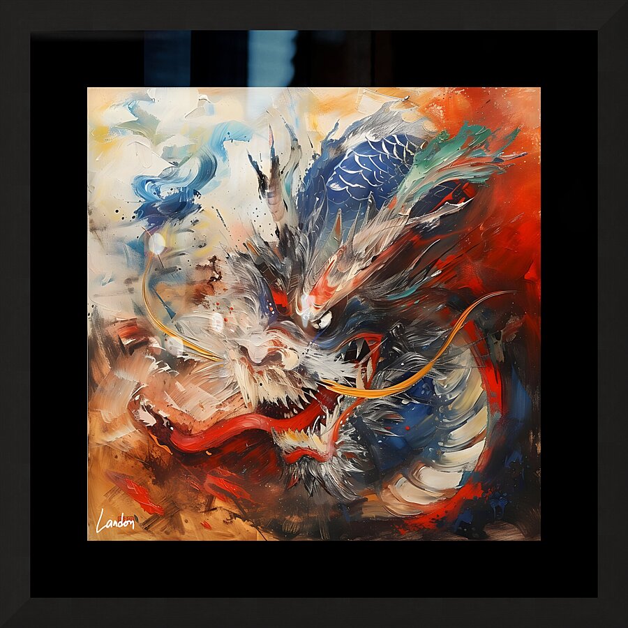 The Chinese Dragon 1 Picture Frame print
