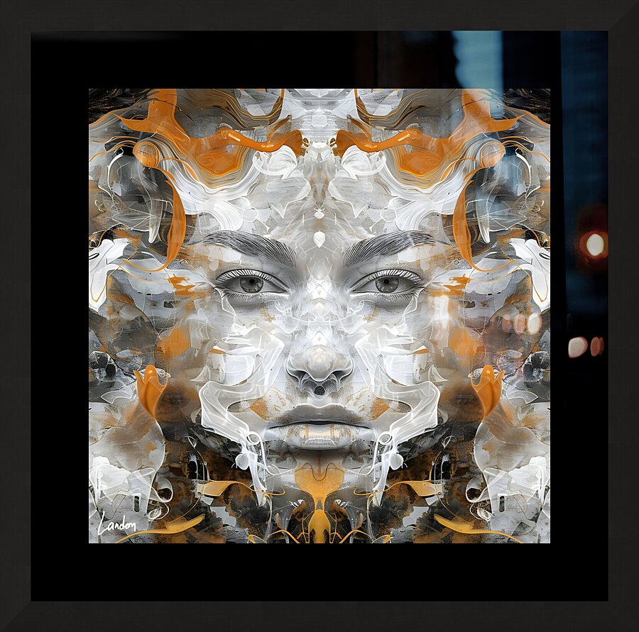 Shards of Serenity 4 Picture Frame print