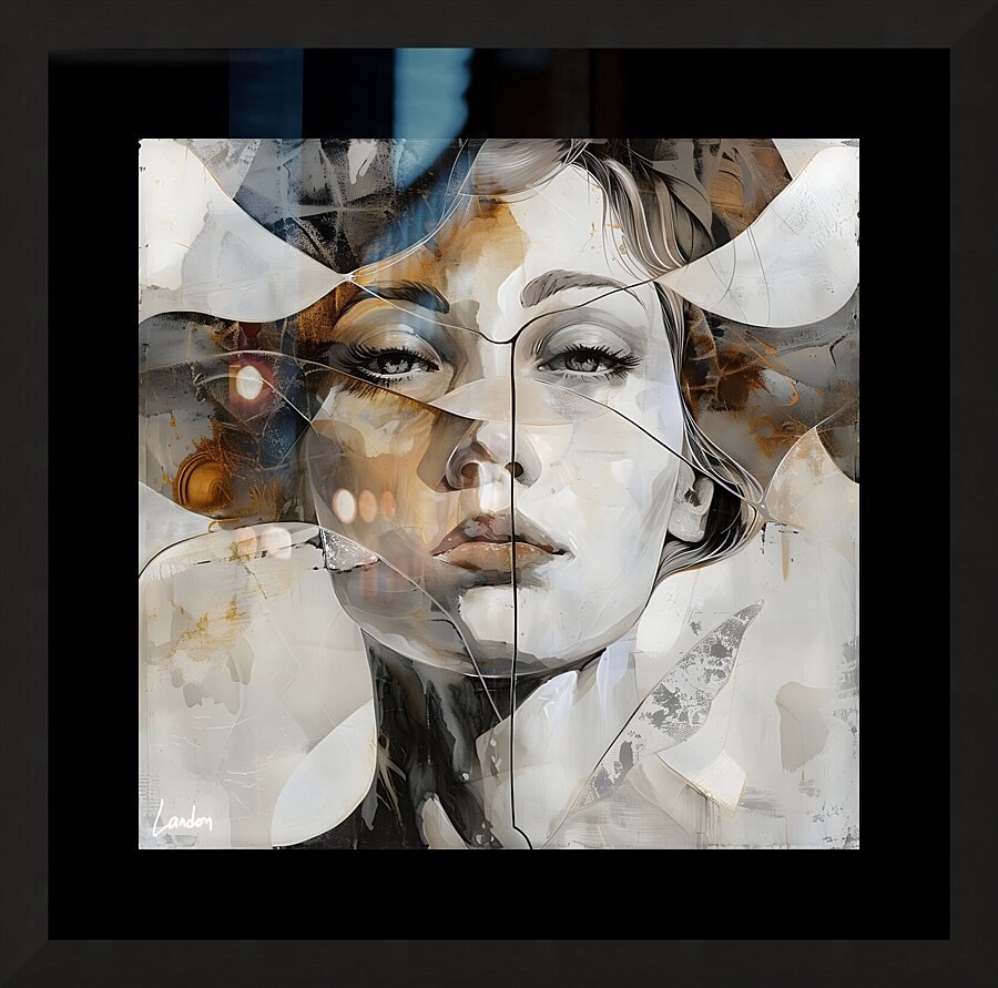 Shards of Serenity 1 Picture Frame print