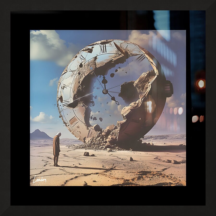 Out of Time 2 Picture Frame print