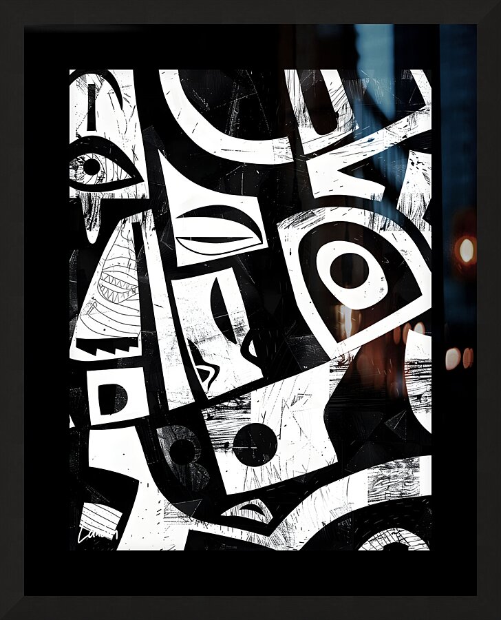 Nocturnal Harmony 7 Picture Frame print
